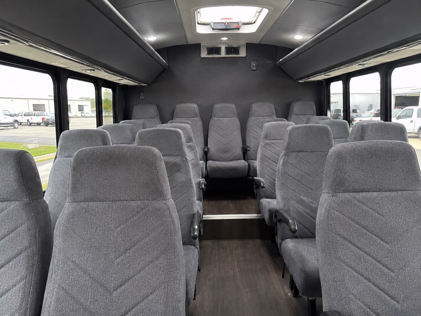 nampa 20 passenger minibus inside