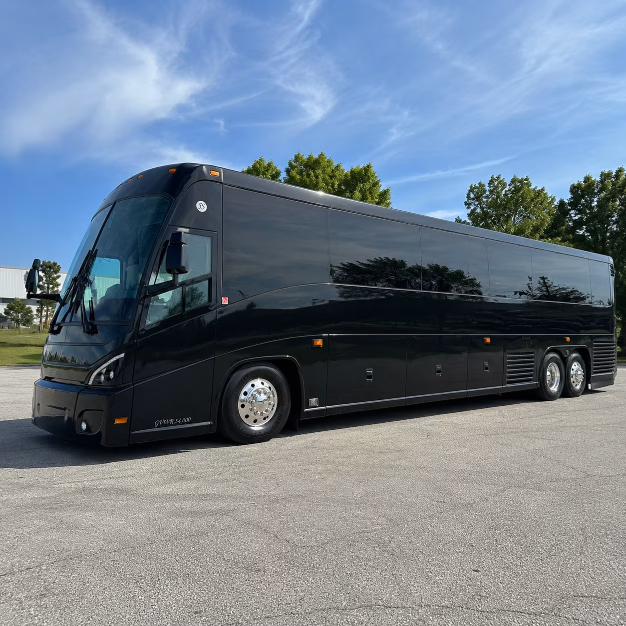 nampa 47 passenger charter bus