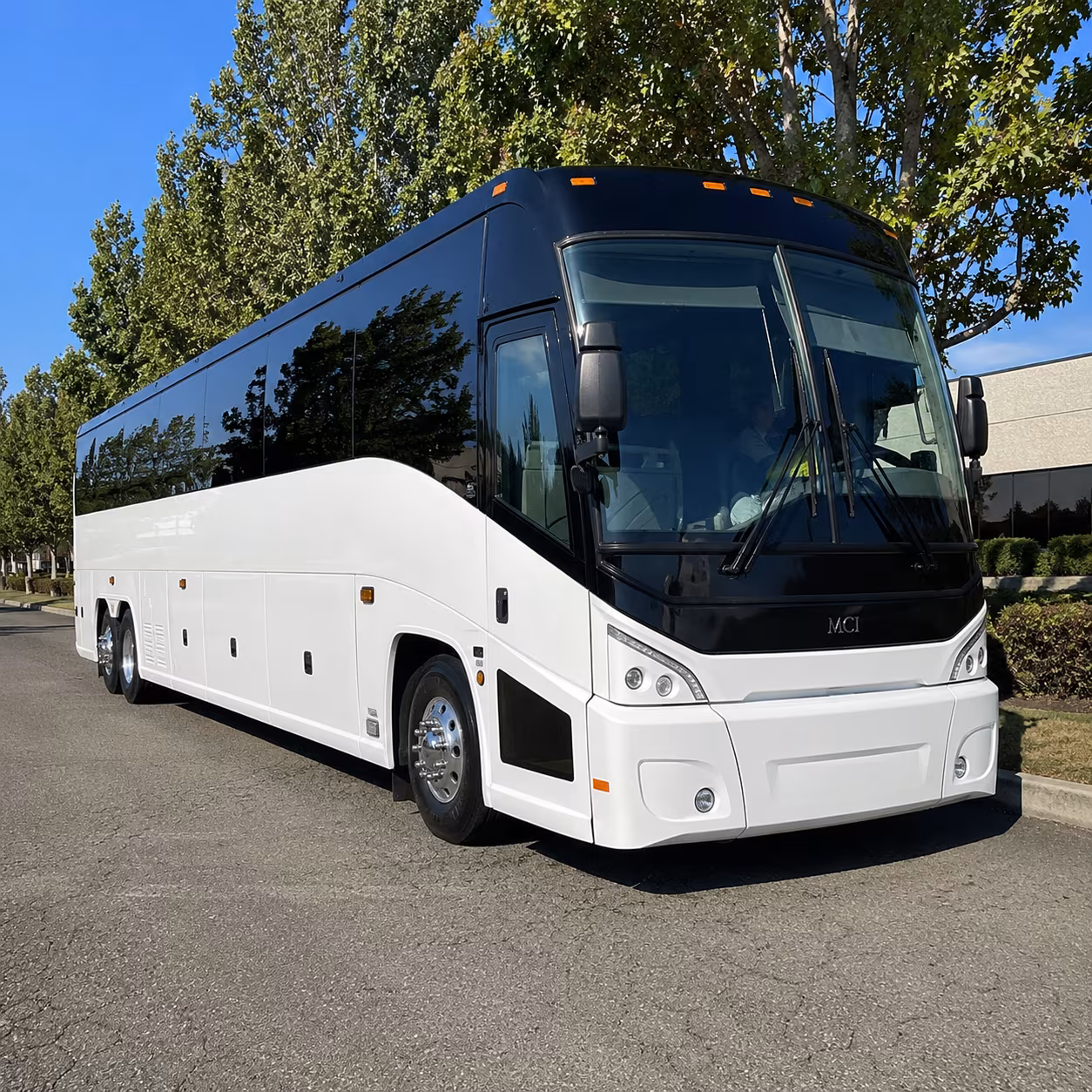 nampa 50 passenger charter bus