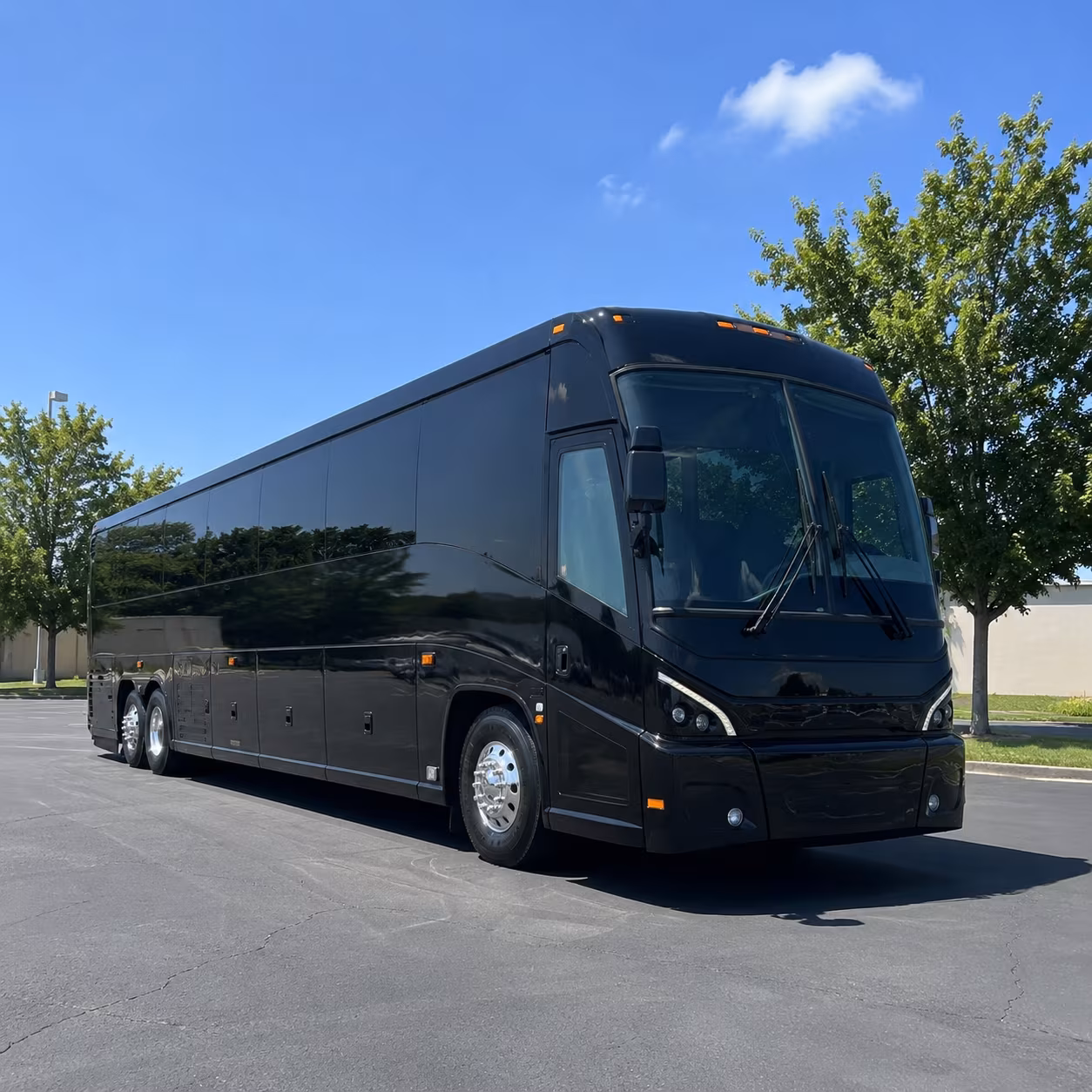 nampa 56 passenger charter bus