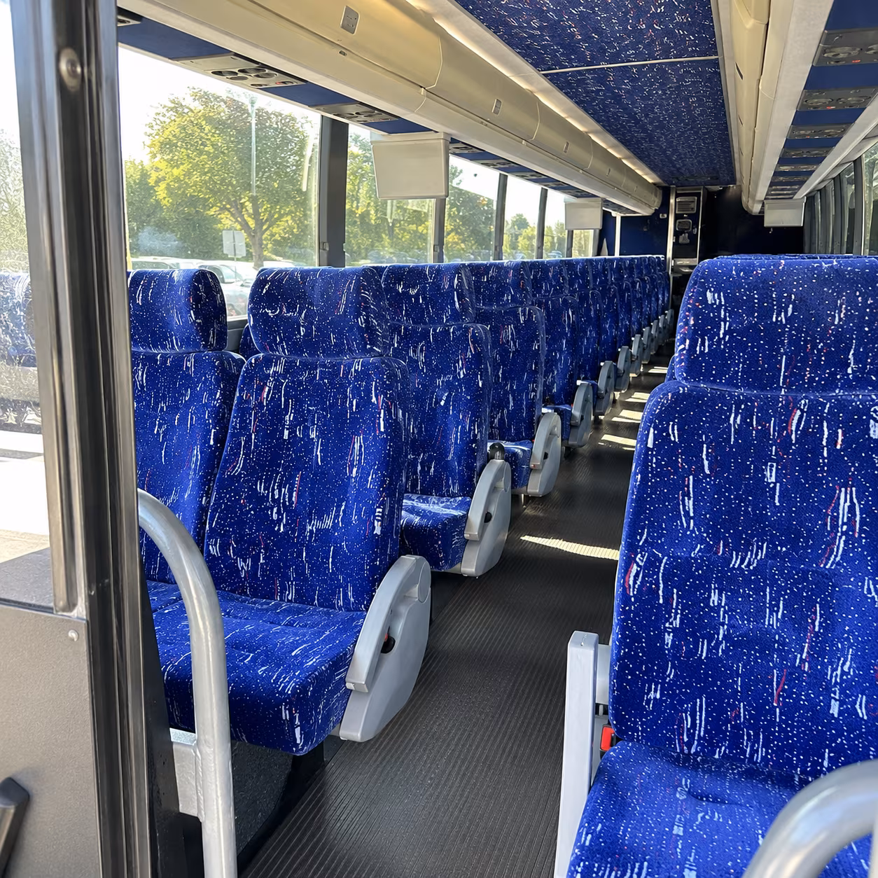 nampa charter bus inside