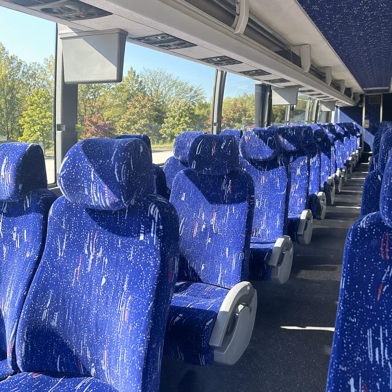 nampa charter bus interior