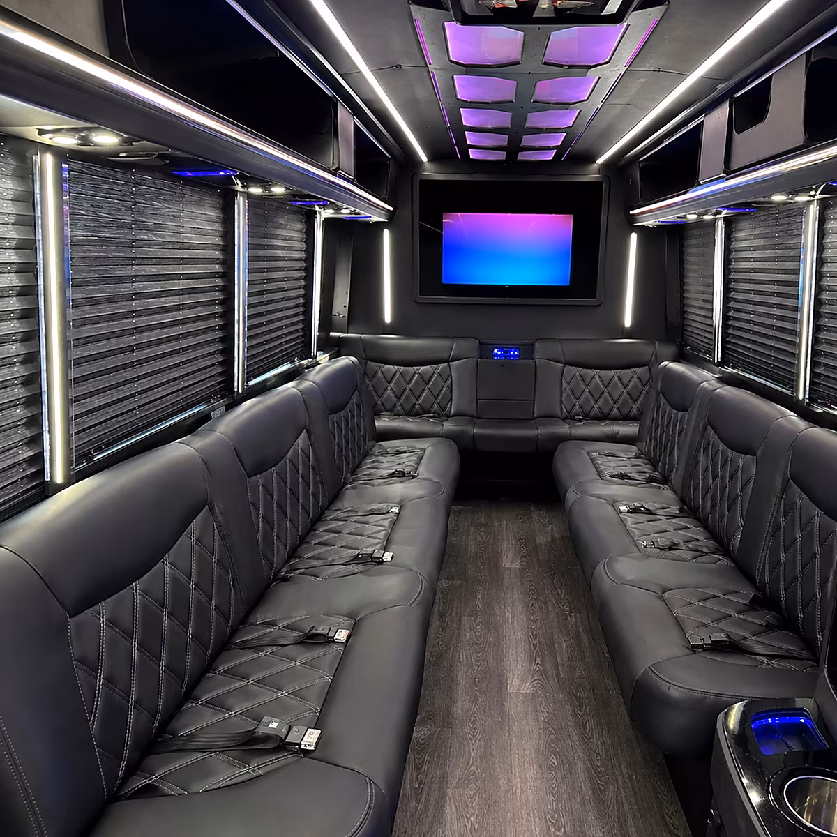 nampa party bus interior