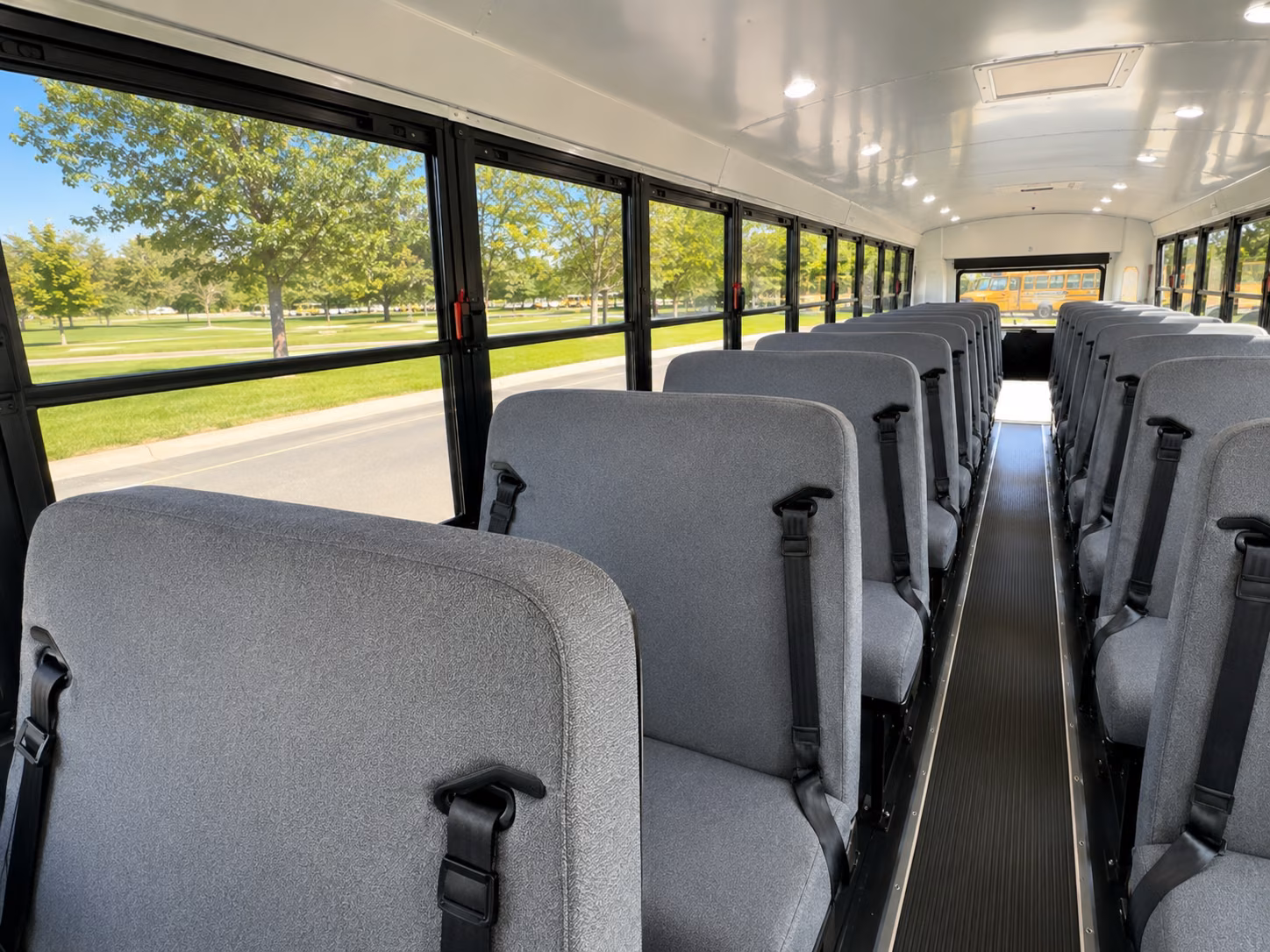 nampa school bus interior