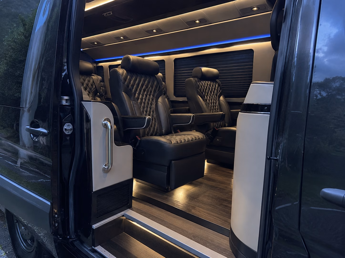 nampa sporting event transportation onboard seating