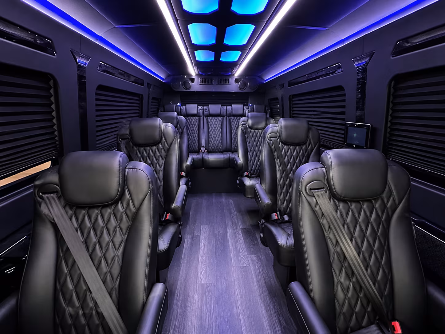 nampa sprinter van with driver inside