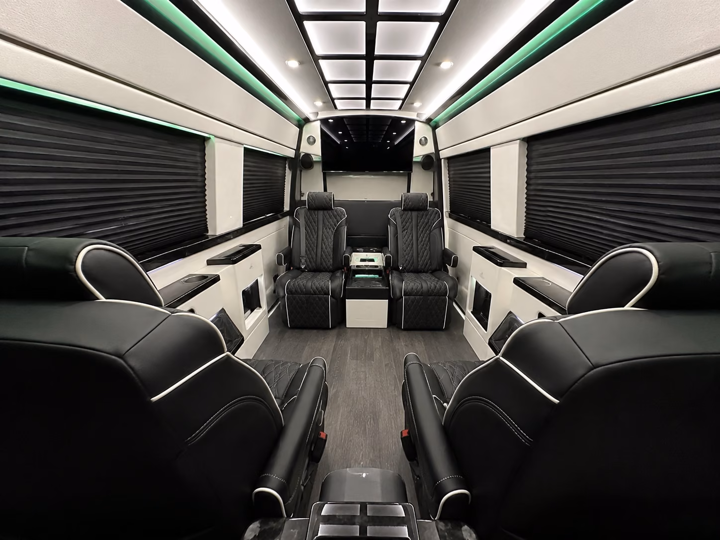 sprinter van with driver interior