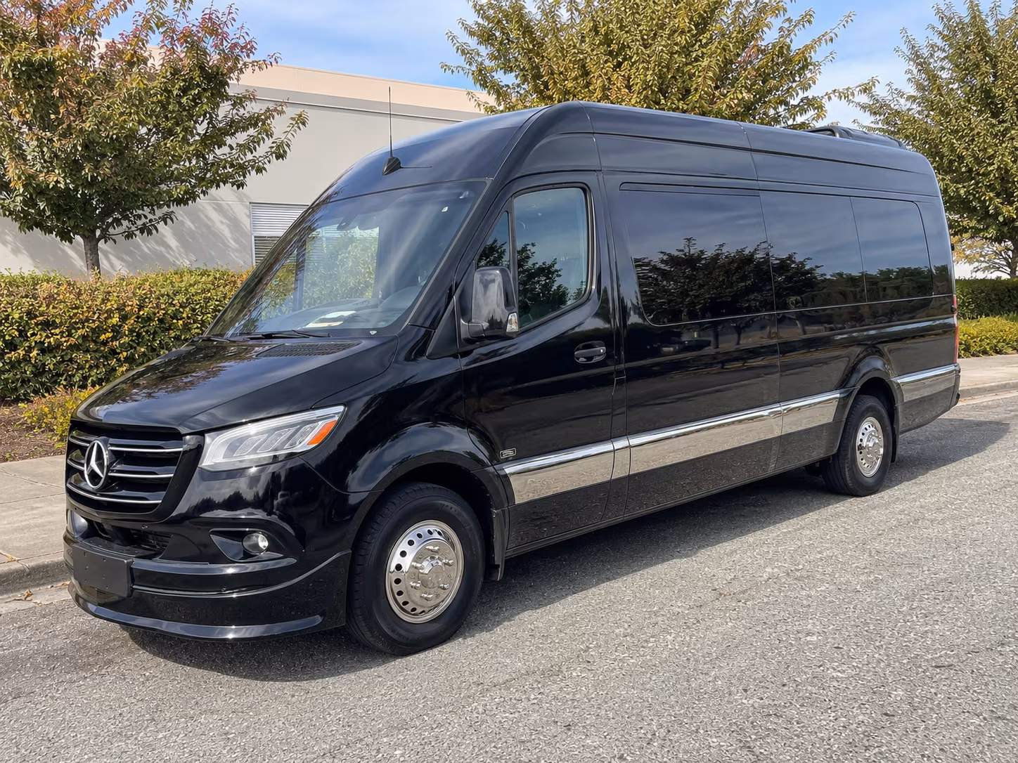 sprinter van with driver